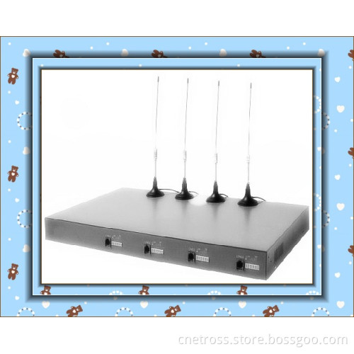 4 Ports 4 SIMs GSM Wireless Terminal/GSM Wireless Gateway